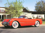 [thumbnail of 1955 Chevrolet Corvette V-8 Convertible f3q.jpg]